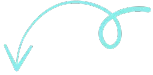Light blue, hand-drawn arrow curving down left with a right loop—ideal for website or marketing visuals.