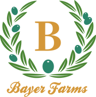 Bayer Farms logo, lavender farm and shop in Verona, KY