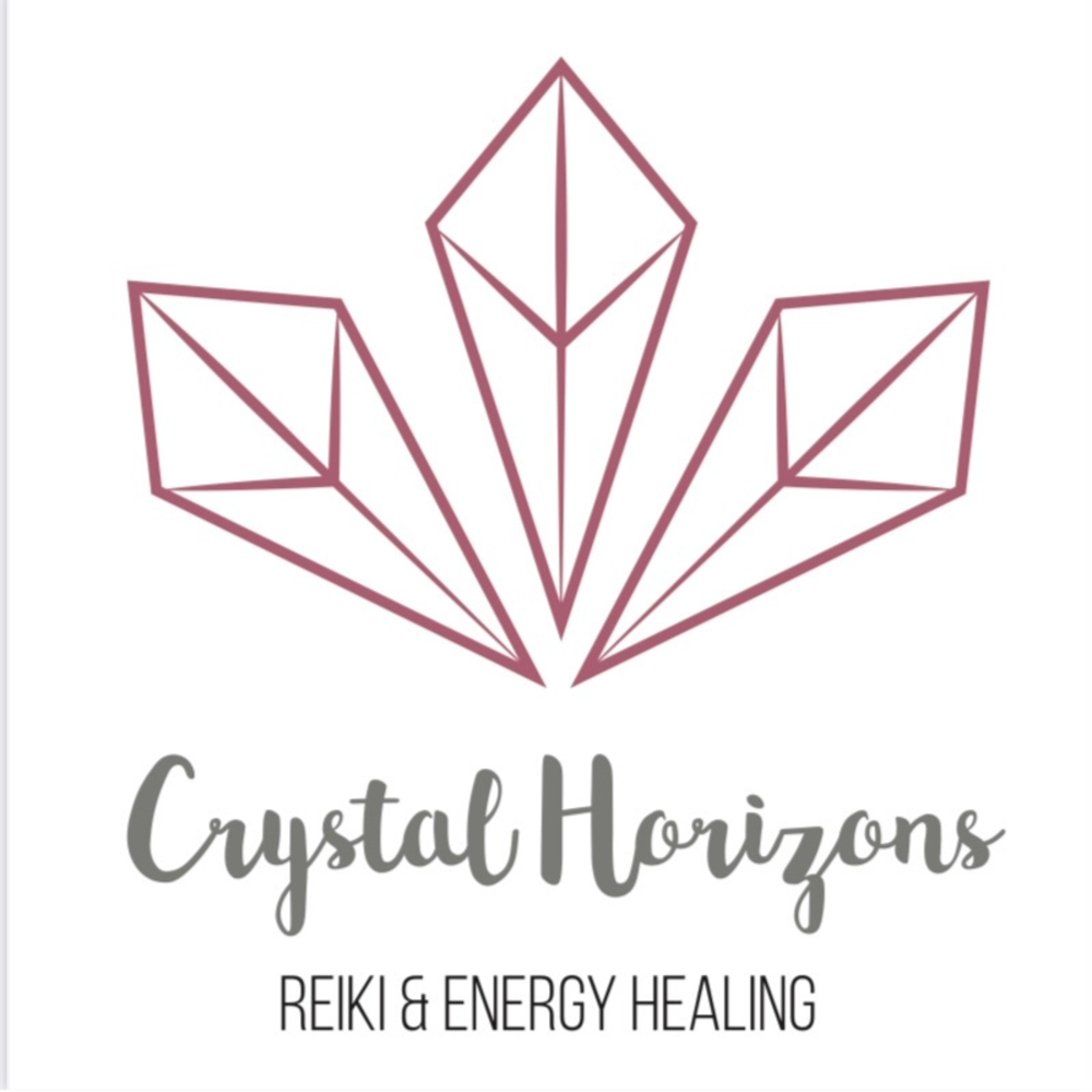 Crystal Horizons logo, reiki and energy healing in Independence, KY